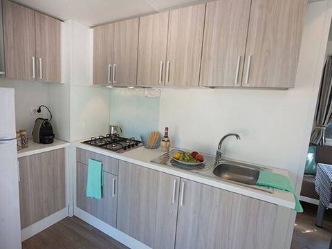MOBILHOME 4 personnes - Mobil-home | Comfort | 2 Ch. | 4 Pers. | Terrasse surélevée | 2 SDB | Clim.