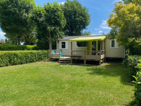 Mobilhome 7 personnes - Mobil'home Trigano GRAND CONFORT 3 chbres 6 pers + 1 bébé, TV