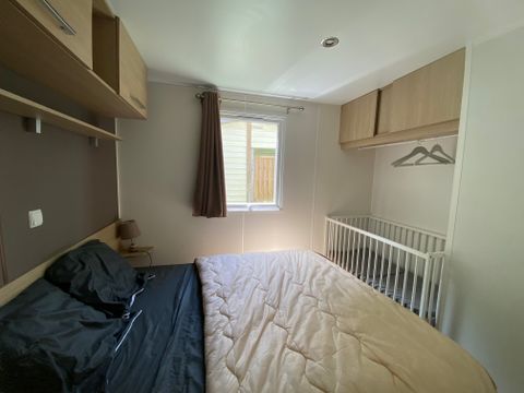 Mobilhome 7 personnes - Mobil'home Trigano GRAND CONFORT 3 chbres 6 pers + 1 bébé, TV