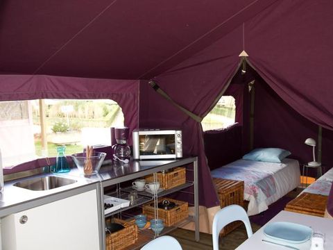 BUNGALOW TOILÉ 5 personnes - Freeflower Confort+, sans sanitaires