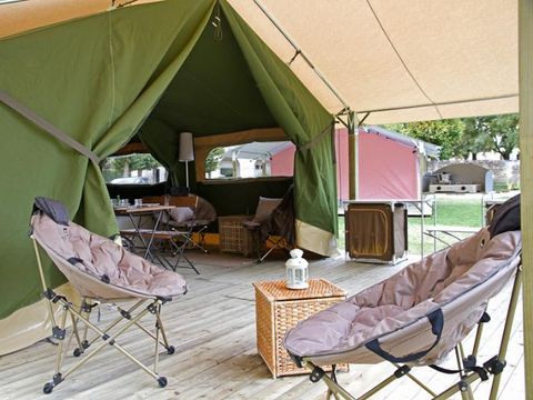 BUNGALOW TOILÉ 5 personnes - Freeflower Confort+, sans sanitaires