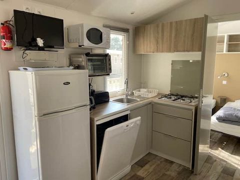 MOBILHOME 6 personnes - VANNEAU HUPPÉ - MH215 - Breiz Iloc