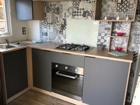 MOBILHOME 4 personnes - 2 chambres / jusqu'à 40m2 / sans équipements : MH 37 - 56 - 160 - 171 - 178 - 208