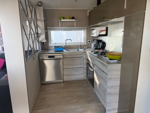 MOBILHOME 4 personnes - Mobilhome PREMIUM 4 pers. 2 chambres / 40m2 et +,  L.L et/ou L.V, terrasse fermée, vue mer  : MH 21 - 30 - 52 - 62 - 135 - 167 - 176 
