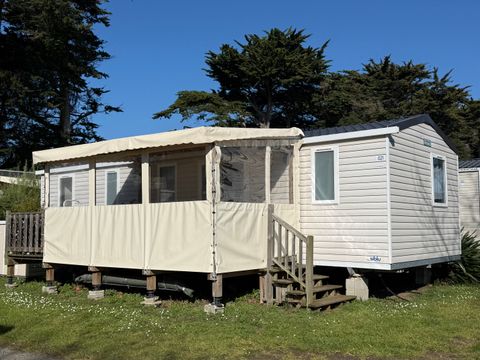 MOBILHOME 4 personnes - Mobilhome PREMIUM 4 pers. 2 chambres / 40m2 et +,  L.L et/ou L.V, terrasse fermée, vue mer  : MH 21 - 30 - 52 - 62 - 135 - 167 - 176 