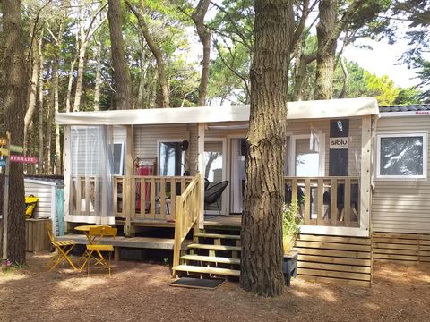 MOBILHOME 4 personnes - Mobilhome PREMIUM 4 pers. 2 chambres / 40m2 et +,  L.L et/ou L.V, terrasse fermée, vue mer  : MH 21 - 30 - 52 - 62 - 135 - 167 - 176 