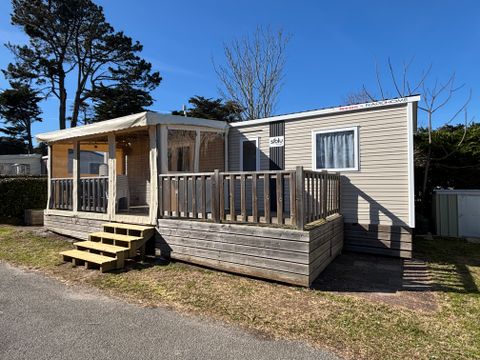 MOBILHOME 6 personnes - 3 chambres, jusqu'à 40m2, avec équipements L.L et/ou L.V : MH 26 - 46 - 57 - 75 - 123 - 136 - 139 - 145 - 151 - 163 - 216 - 220