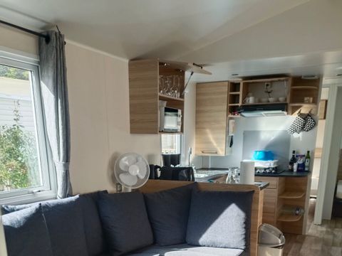 MOBILHOME 6 personnes - 3 chambres, jusqu'à 40m2, avec équipements L.L et/ou L.V : MH 26 - 46 - 57 - 75 - 123 - 136 - 139 - 145 - 151 - 163 - 216 - 220