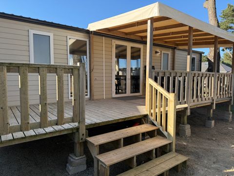 MOBILHOME 6 personnes - 3 chambres, jusqu'à 40m2, avec équipements L.L et/ou L.V : MH 26 - 46 - 57 - 75 - 123 - 136 - 139 - 145 - 151 - 163 - 216 - 220