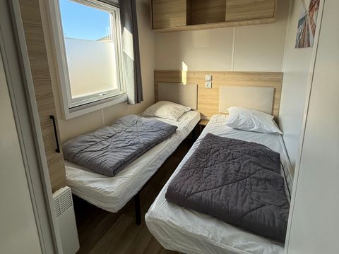 MOBILHOME 6 personnes - 3 chambres, jusqu'à 40m2, avec équipements L.L et/ou L.V : MH 26 - 46 - 57 - 75 - 123 - 136 - 139 - 145 - 151 - 163 - 216 - 220