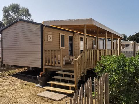 MOBILHOME 6 personnes - 3 chambres, jusqu'à 40m2, avec équipements L.L et/ou L.V : MH 26 - 46 - 57 - 75 - 123 - 136 - 139 - 145 - 151 - 163 - 216 - 220