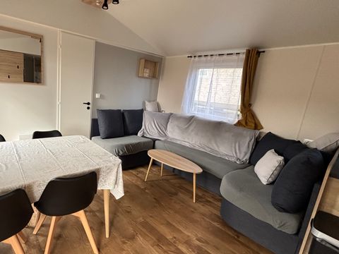 MOBILHOME 6 personnes - PREMIUM 6 pers. 3 chambres / 40m2 et + / L.L et/ou L.V, terrasse fermée, vue mer : MH 31 - 53 - 54 - 70 - 84 - 94 - 106 - 134 - 141 - 148 - 149 - 164 