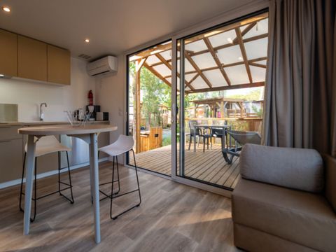 Mobilhome 2 personnes - Prestige - 1 chambre