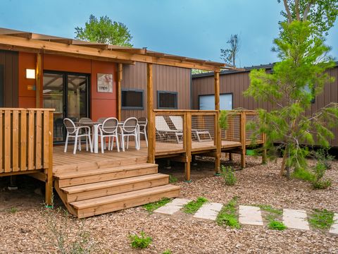 MOBILHOME 6 personnes - 04 - TAOS LUXE 3 CH 2 SDB - Aspergeraie