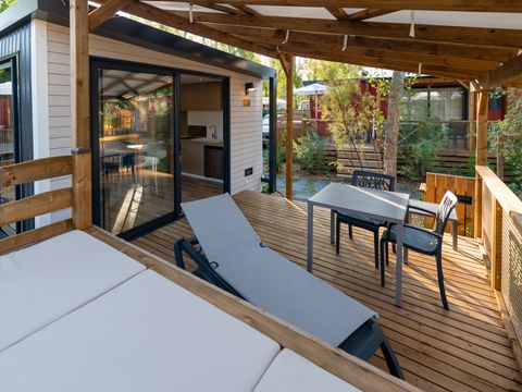 MOBILHOME 2 personnes - 08 - KEYWEST LUXE 1 CH 1 SDB - Muscat