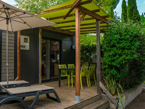 MOBILHOME 2 personnes - 08 - TAOS LUXE 1 CH 1 SDB - Bosquet