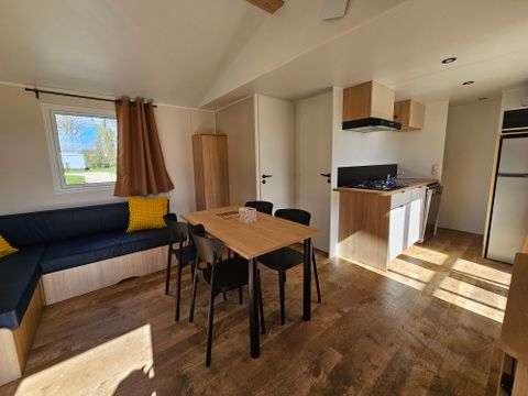 Mobilhome 6 personnes - Lodge Chataignier - Vue sur la campagne - Nouveauté 2026
