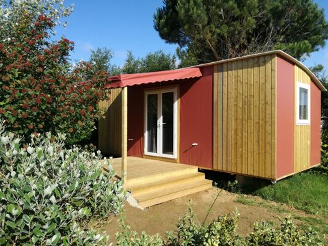 MOBILHOME 4 personnes - ELITE TOILE ET BOIS, Sans sanitaires