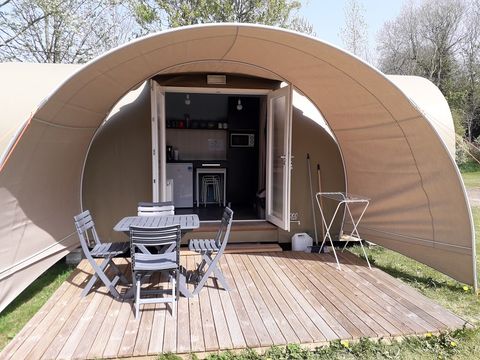 Bungalow 4 personnes - Toilé Coco Sweet 16m² - 2 chambres - Sans sanitaires - FORMULE - HÔTELIÈRE