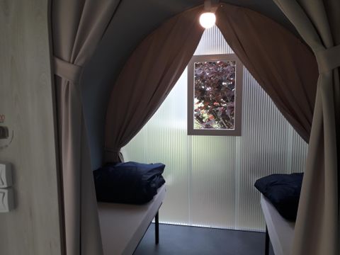 Bungalow 4 personnes - Toilé Coco Sweet 16m² - 2 chambres - Sans sanitaires - FORMULE - HÔTELIÈRE