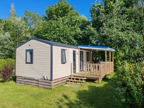 Mobilhome 4 personnes - Modulo 27m² - 2 chambres - FORMULE - HÔTELIÈRE