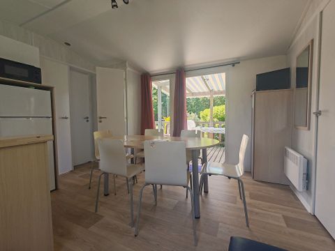 Mobilhome 6 personnes - Tamaris 30m² - 3 chambres - FORMULE - HÔTELIÈRE