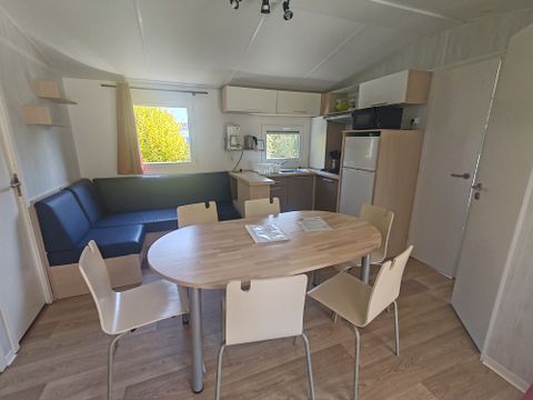 Mobilhome 6 personnes - Tamaris 30m² - 3 chambres - FORMULE - HÔTELIÈRE