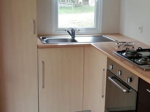 Mobilhome 1/6 personnes - LUXE - 2 chambres - Vue sur le Lac - 47m² terrasse comprise