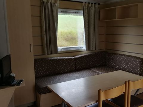 Mobilhome 1/6 personnes - LUXE - 2 chambres - Vue sur le Lac - 47m² terrasse comprise