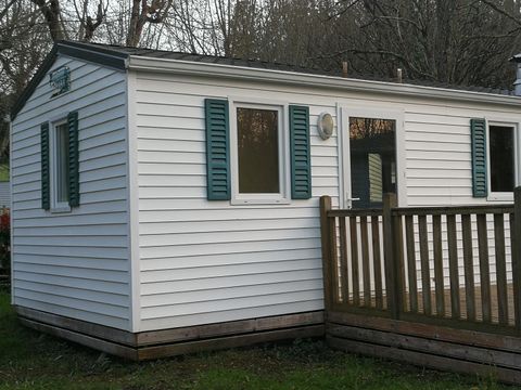 Mobilhome 1/6 personnes - PRIVILEGE - 2 chambres - 40m² terrasse comprise