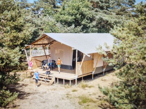 TENTE 4 personnes - Tente lodge 25m²