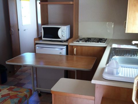 MOBILHOME 4 personnes - Vintage Standard 20m² - 2 chambres + terrasse non-couverte + TV