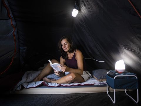 TENTE 4 personnes - Prêt à Camper Quatro Confort + Frigo