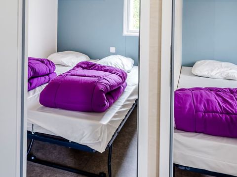 MOBILHOME 6 personnes - Limousin Confort 36m² (3 ch -6pers) + terrasse couverte + TV + lave-vaisselle