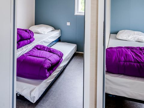 MOBILHOME 6 personnes - Limousin Confort 36m² (3 ch -6pers) + terrasse couverte + TV + lave-vaisselle