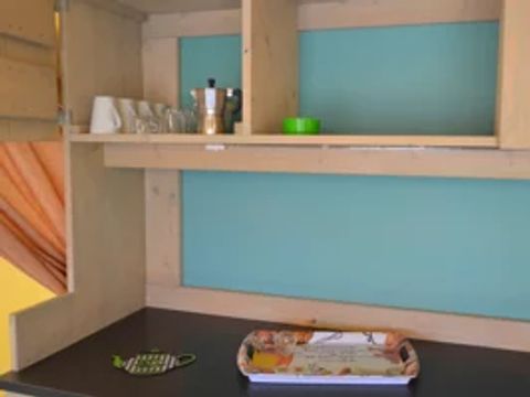 Tente en toile et en bois 4 personnes - SAFARI CONFORT (sans sanitaires)