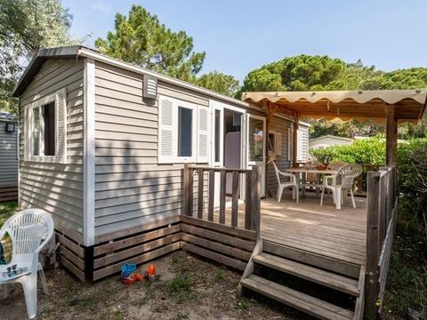 MOBILHOME 4 personnes - Mobil-home | Classic | 2 Ch. | 4 Pers. |* Terrasse surélevée *| 1 SDB | Clim.