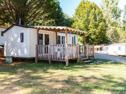 MOBILHOME 6 personnes - Mobil-home | Classic | 2 Ch. | 4/6 Pers. | Terrasse surélevée | Clim.