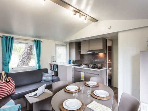 MOBILHOME 6 personnes - Comfort | 3 Ch. | 6 Pers. | Terrasse surélevée