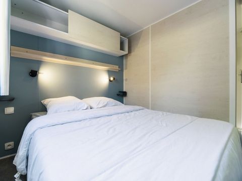 MOBILHOME 2 personnes - 1 chambre mitoyen OR sans stationnement 