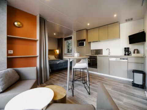 MOBILHOME 2 personnes - 1 chambre 2 pers DIAMANT