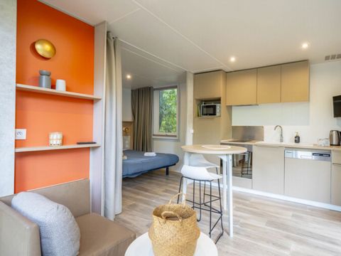MOBILHOME 2 personnes - 1 chambre 2 pers DIAMANT