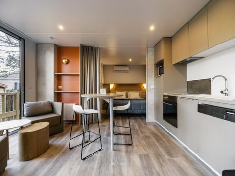 MOBILHOME 2 personnes - 1 chambre 2 pers DIAMANT