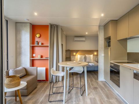 MOBILHOME 2 personnes - 1 chambre 2 pers DIAMANT