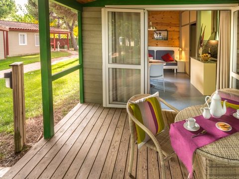 BUNGALOW 5 personnes - BUNGALOW STEL LUXE-5 Climatisation + Voiture 5 pers