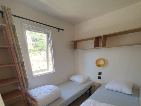 MOBILHOME 4 personnes - Climatisé 2 chambres jusqu'à 4 personnes