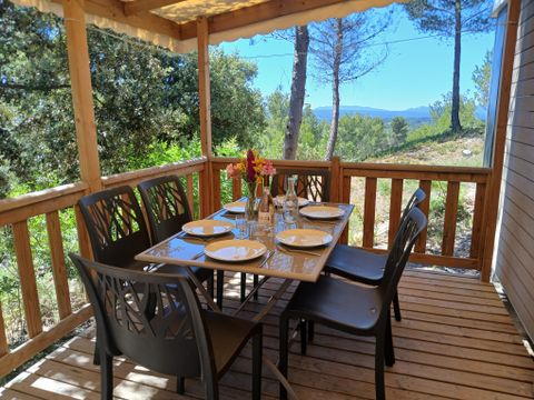 Mobilhome 6 personnes - Climatisé - 2 chambres - Jusqu'à