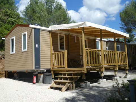 Mobilhome 6 personnes - Climatisé - 2 chambres - Jusqu'à