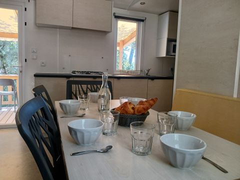 MOBILHOME 6 personnes - Climatisé 2 chambres jusqu'à 6 personnes