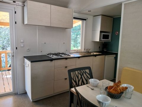 MOBILHOME 6 personnes - Climatisé 2 chambres jusqu'à 6 personnes